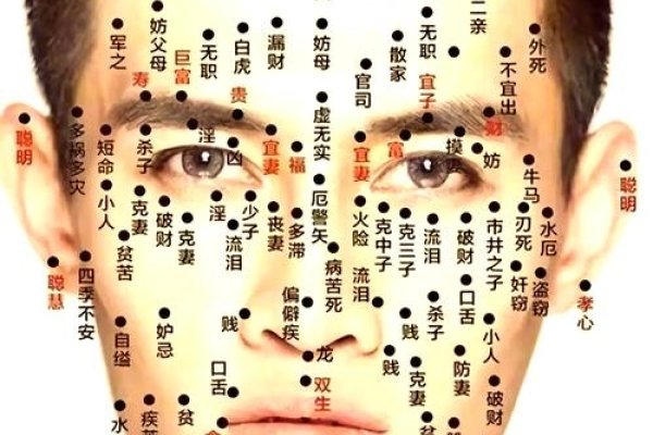 男人面相痣图解大全-红迪亚