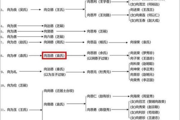 向氏家族辈分排行-红迪亚