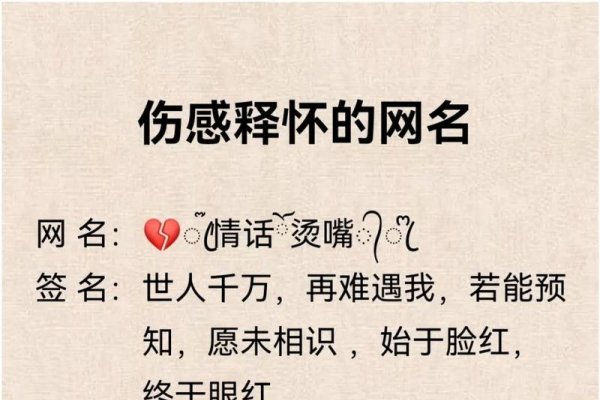 凄凉的网名背后的故事与情感表达-红迪亚