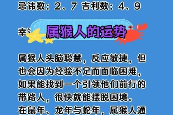 68年属猴生肖运势与幸运数字解析，财运、健康及婚配情况。-红迪亚