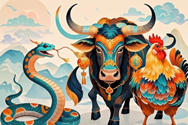 锦绣前程的生肖是牛、鸡和蛇。-红迪亚