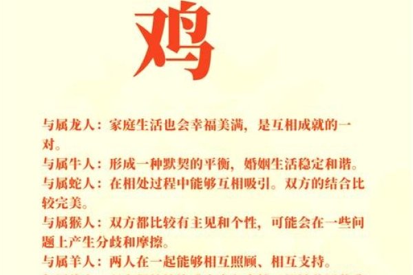 属鸡人的婚姻与命运，归宿、生肖配对及挑战建议，揭秘属鸡人婚姻和命运的奥秘-红迪亚