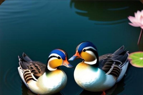 鸳戏双生情意浓。-红迪亚