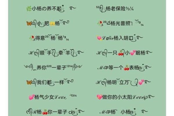 杨姓网名精选集-红迪亚