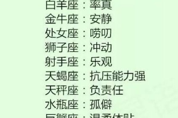 星座性格特点解析-红迪亚