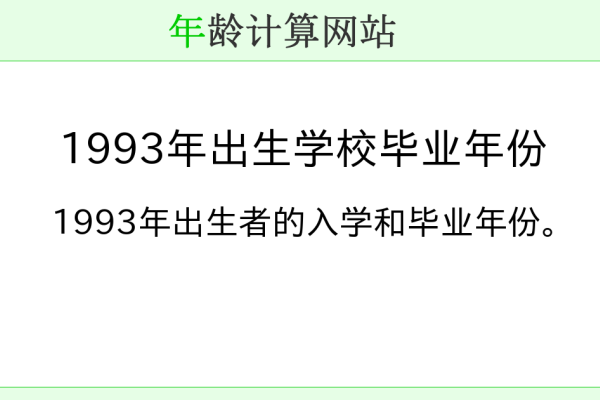 1993年出生者年龄概览-红迪亚