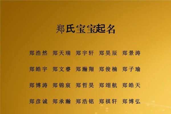 郑姓男孩名字大全及寓意，卓越之选，赋予美好愿景的命名推荐-红迪亚