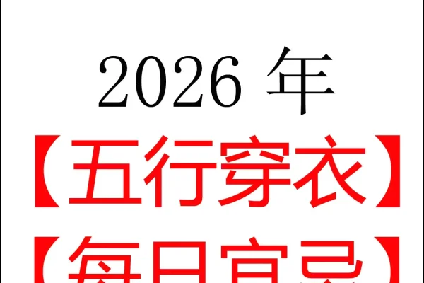 2021年10月5日五行穿衣指南-红迪亚