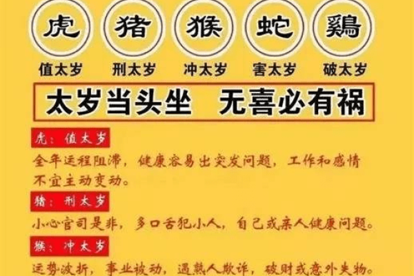 2023年犯太岁最凶的四大生肖—运势解析与应对策略-红迪亚