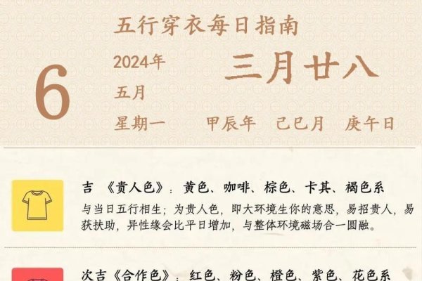 2022年3月4日五行穿衣指南,打造和谐气场,顺应自然韵律-红迪亚