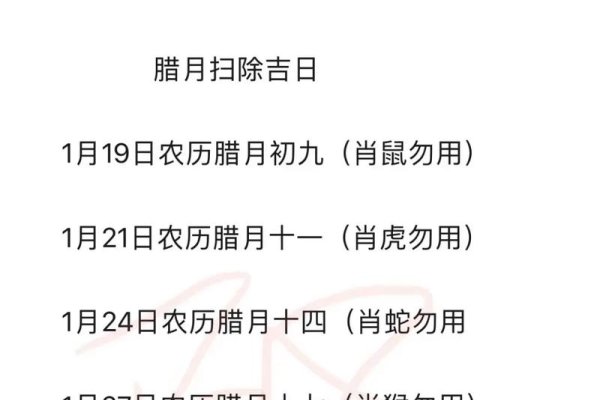 探寻2024年1月最佳扫除日-红迪亚
