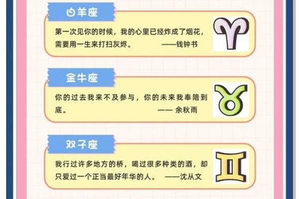 星座专属情话，为你量身定做-红迪亚