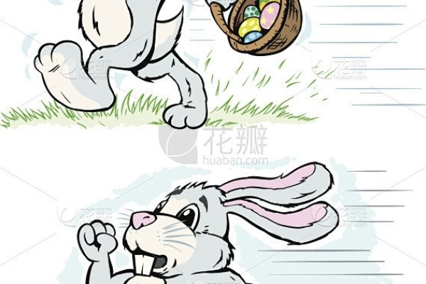 兔子拉车，连蹦带跳，描绘生肖兔的活泼跳跃特性-红迪亚