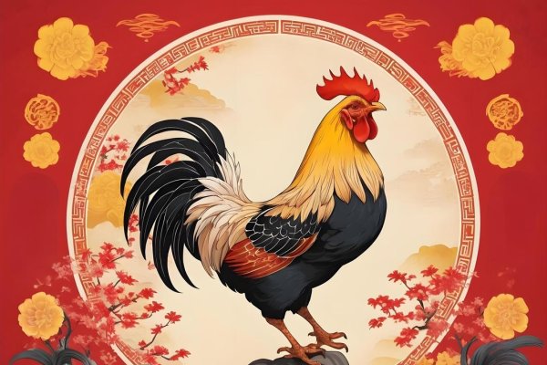 一三四七志气高生肖鸡-红迪亚