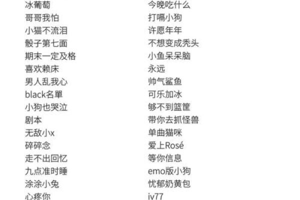 游戏个性名字男生，酷祢报警、洛眸浅、伊浅亦陌，霸气侧漏，寓意独特。，点雨落山岚，清新自然，诗意盎然。，北幕南辞、星晴之寂，唯美梦幻，适合女性角色或喜欢古风的玩家。，一曲笙歌，好听稀少，充满想象力和诗意。，白夜、暮雨、冷巷等 ，简洁而富有意境，适合喜欢古典音乐氛围的玩家。-红迪亚